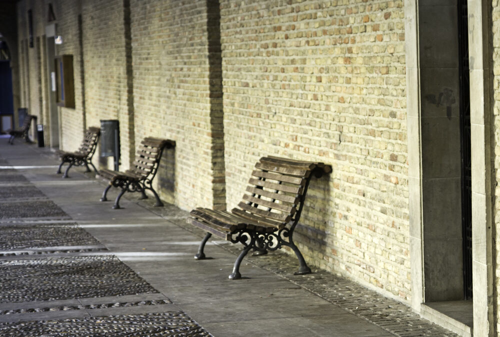 Outdoor seats street